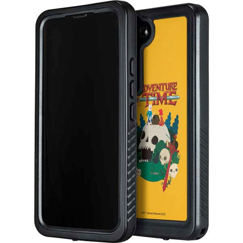 Adult Swim Adventure Time Cave Of Skulls Galaxy S24 Plus Waterproof Case